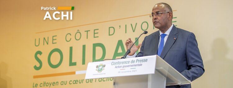 Côte d&rsquo;Ivoire : Patrick Achi reconduit au poste de Premier ministre 