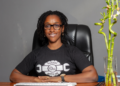 Hawa Diarra, gérante d&rsquo;un garage automobile à Conakry.