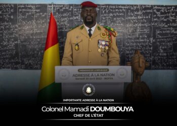 Transition : Doumbouya annonce 3 ans et 3 mois