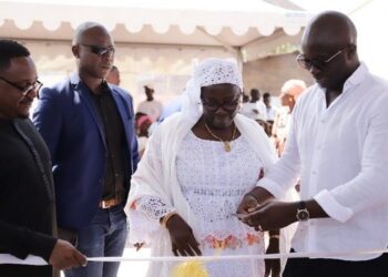 Kamsar Petroleum inaugure sa nouvelle station avec une banque en son sein à Bagataye