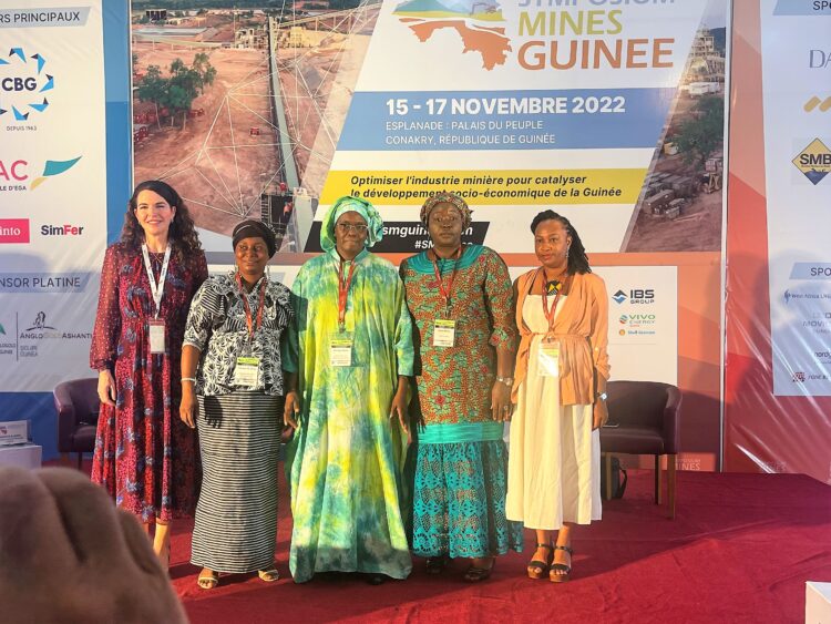SMG 2022 : les femmes dans les mines et le financement des projets miniers en Guinée