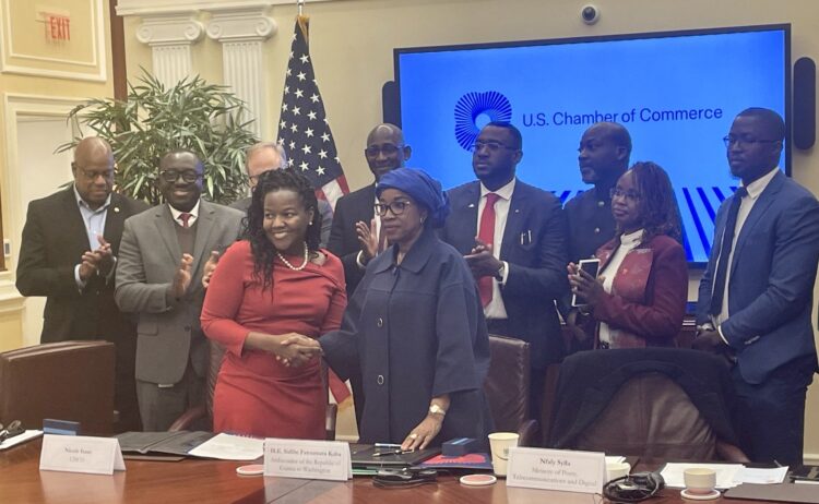 Économie numérique : la Guinée signe deux accords importants avec des entreprises américaines