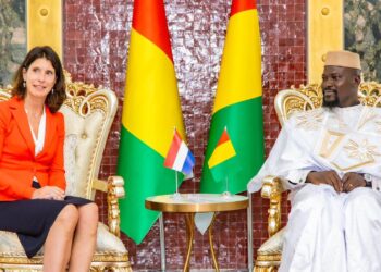 Mamadi Doumbouya accrédite 7 nouveaux ambassadeurs en Guinée