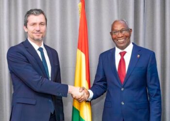 Bah Oury reçoit le conseillé France-Afrique d’Emmanuel Macron