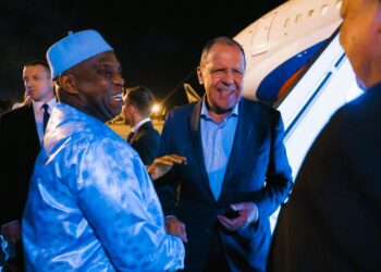 Sergueï Lavrov  démarre sa tournée  africaine en Guinée