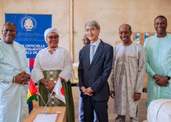 Le JICS fait des dons d’équipements de pêche évalués à environ 16 milliards GNF à la Guinée