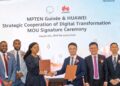 La Guinée et Huawei signent un mémorandum d’entente pour améliorer l’accès aux TIC en Guinée