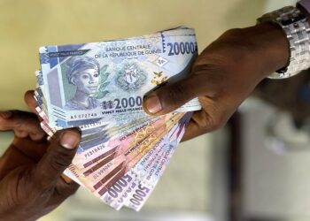La monnaie guinéenne s’est appréciée de +1,39 % par rapport à l’EUR en avril 2024