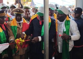 Inauguration de l’hôtel des finances de Boké