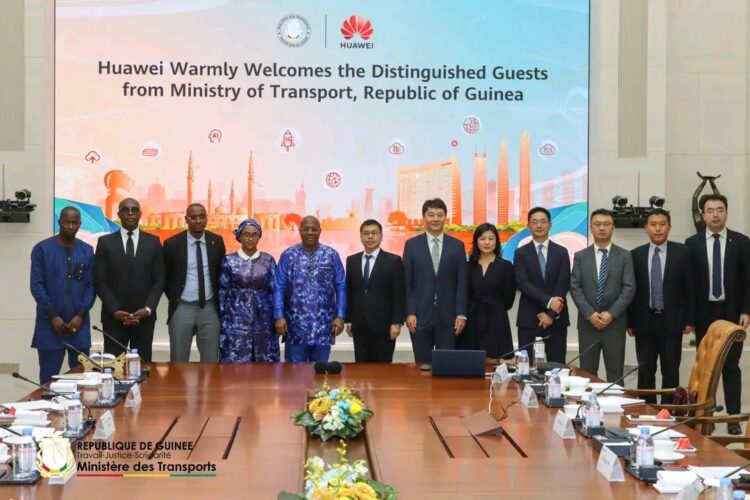 Transports : la Guinée explore les solutions Huawei pour moderniser ses infrastructures