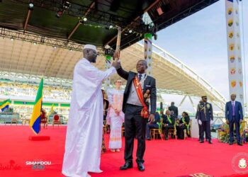Brice Clotaire Oligui Nguema officiellement investi président du Gabon