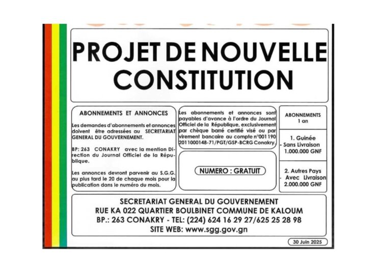 Campagne référendaire en Guinée, entre vulgarisation et campagne sur le terrain 