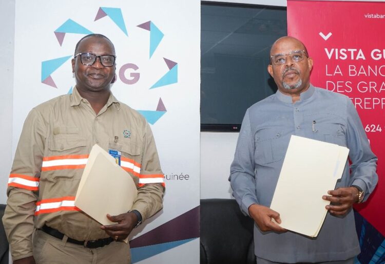 Kamsar : la CBG s’allie à Vista Gui pour faciliter l’accès des employés à des services bancaires