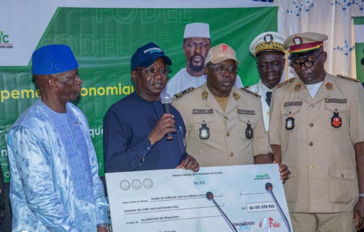 Retombées minières : plus de 116 milliards GNF redistribués aux collectivités à travers le FODEL