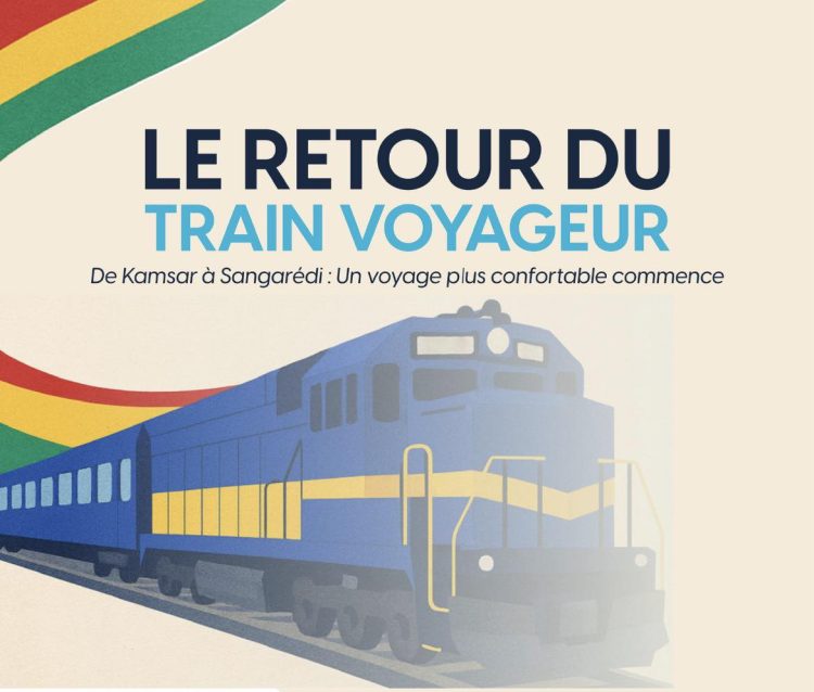 Boké : la CBG relance le train voyageur après plusieurs années d’interruption