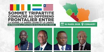Conakry accueille un sommet régional sur les tensions frontalières entre la Guinée, la Sierra Leone et le Liberia