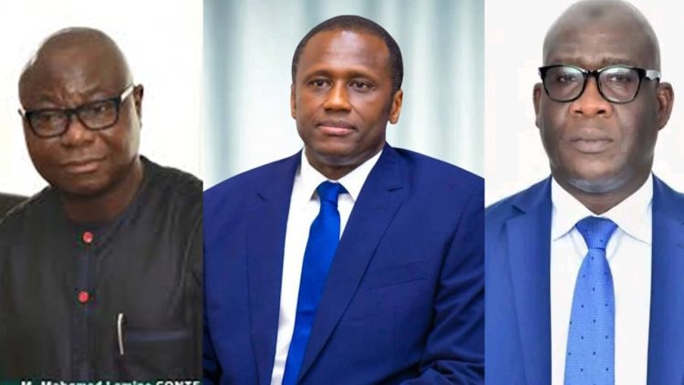 Karamo Kaba reconduit Gouverneur, Mohamed Lamine Conté et Almamy Sylla confirmés aux postes de vice-gouverneurs