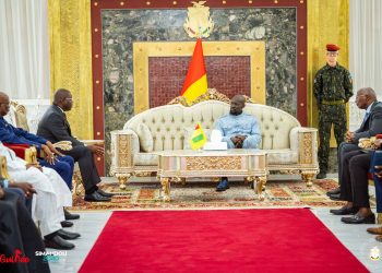 Guinée : le Premier ministre de la Guinée-Bissau reçu par le président Mamadi Doumbouya