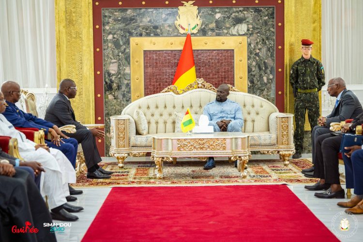 Guinée : le Premier ministre de la Guinée-Bissau reçu par le président Mamadi Doumbouya