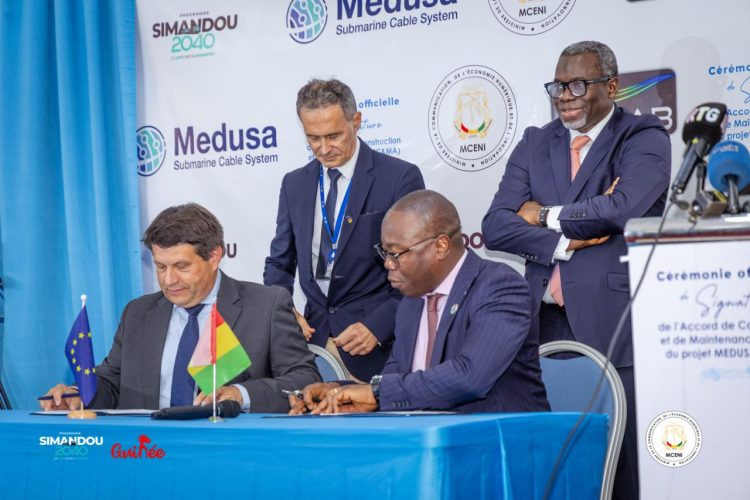 La Guinée va se doter d’un second câble sous-marin pour sécuriser et accélérer l’Internet