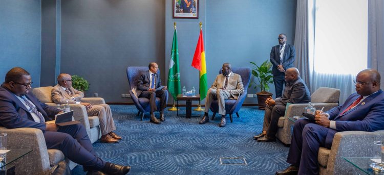 Africa Forward Summit : Mamadi Doumbouya multiplie les rencontres bilatérales de haut niveau