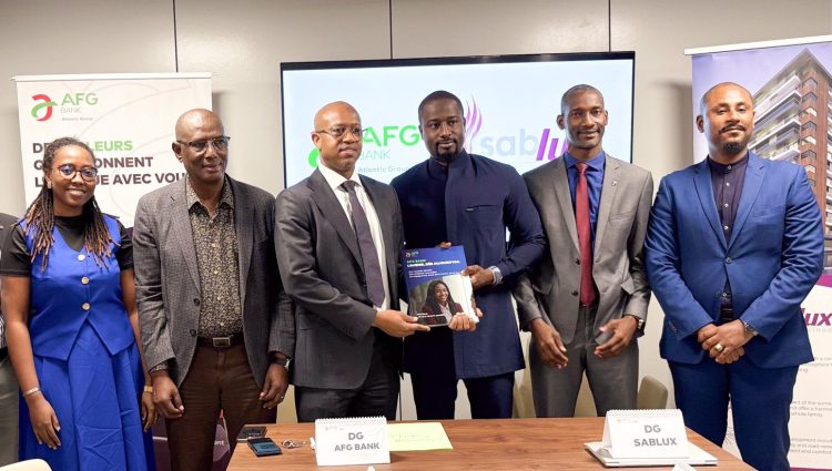 AFG Bank Guinée s’allie à SABLUX pour faciliter l’accès à la propriété en Guinée