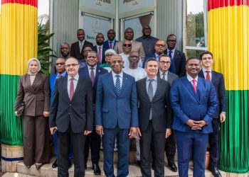 Amadou Oury Bah reçoit The Arab Contractors pour renforcer la coopération dans les infrastructures