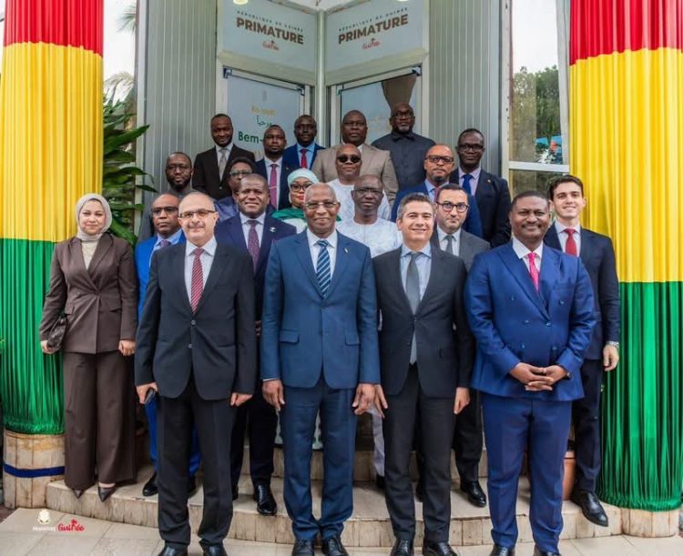 Amadou Oury Bah reçoit The Arab Contractors pour renforcer la coopération dans les infrastructures