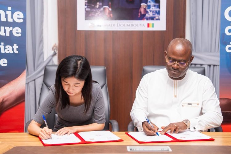 GUICOPRES et Huawei Guinée concluent un partenariat dans le numérique et l&rsquo;énergie