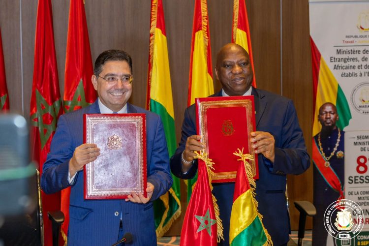 25 accords signés pour renforcer les échanges économiques entre la Guinée et le Maroc