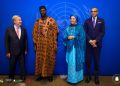 À l’ONU, Mamadi Doumbouya multiplie les rencontres pour défendre les priorités économiques de la Guinée