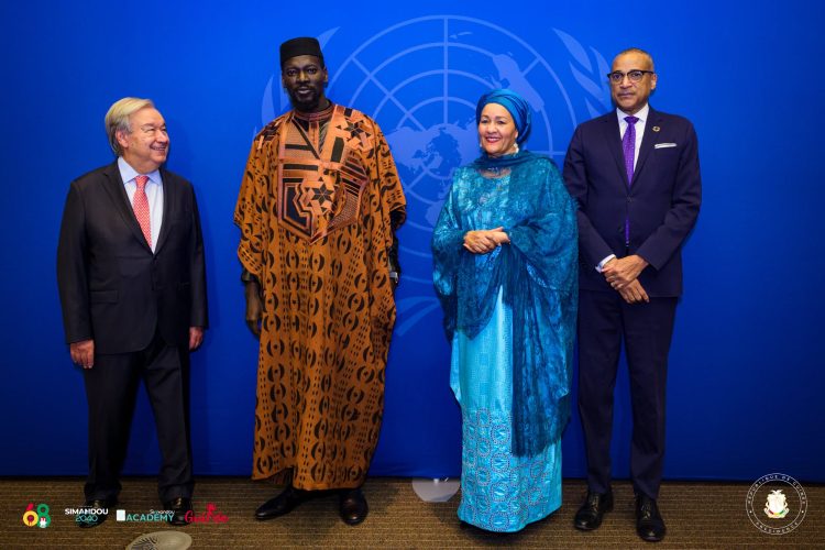 À l’ONU, Mamadi Doumbouya multiplie les rencontres pour défendre les priorités économiques de la Guinée