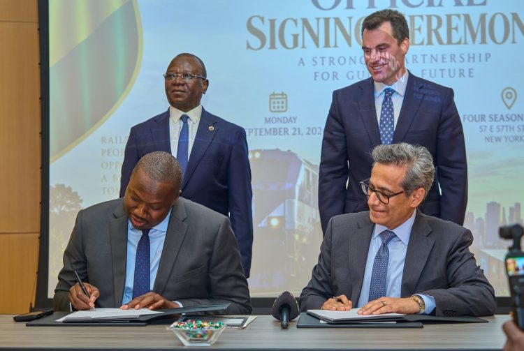 La CTG signe un contrat de plus de 700 millions USD avec Wabtec pour la maintenance des locomotives de Simandou