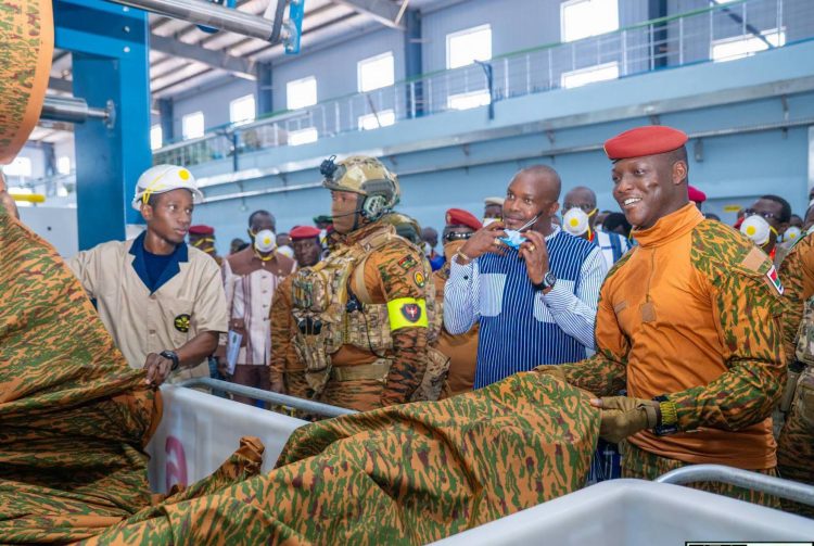 Burkina Faso : Ibrahim Traoré lance un complexe textile pour renforcer la souveraineté industrielle