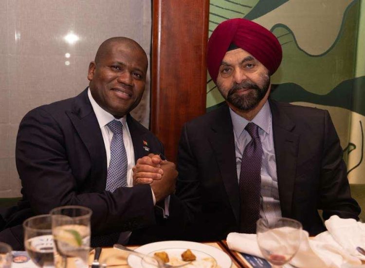 À New York, Ismaël Nabé échange avec le président de la Banque mondiale sur les nouveaux leviers de financement de la Guinée